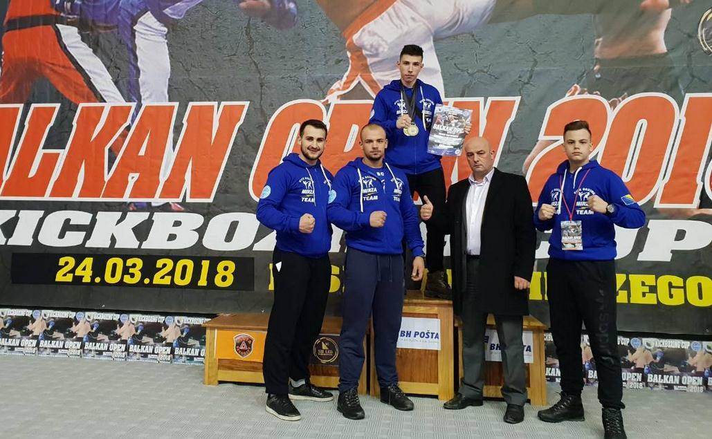 Prvo zlato za KBK "Mirza team" iz Sarajeva