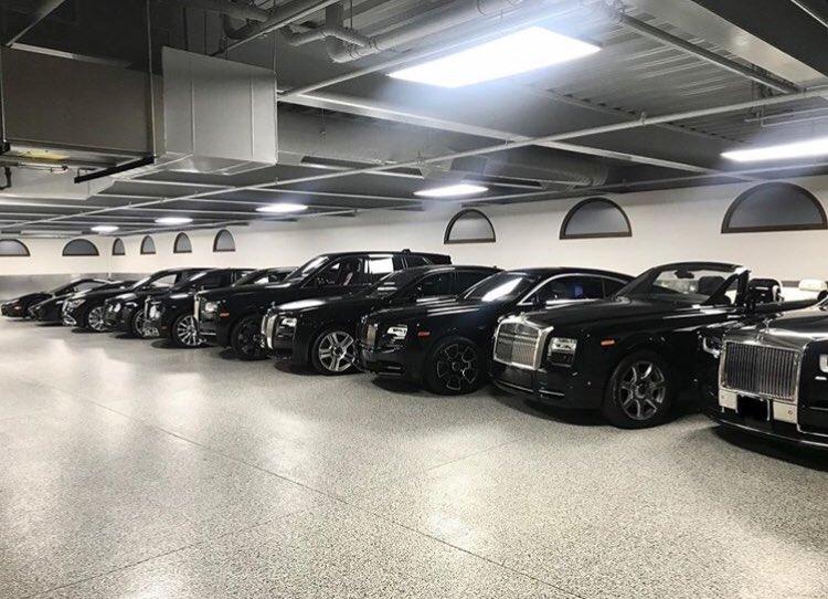 Ovako izgleda garaža najbogatijeg sportiste svijeta