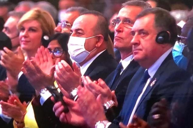 Dodik protiv članstva BiH u NATO a u Antaliji sjedi pored Stoltenberga i aplaudira Erdoanu