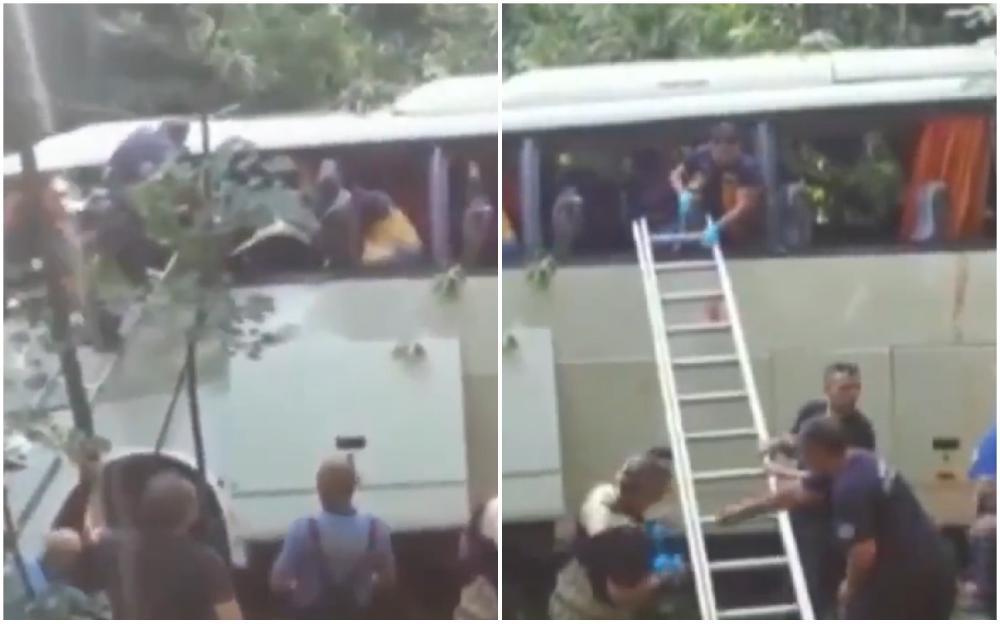 Autobus pao sa litice: Pet osoba poginulo, više od 40 povrijeđeno