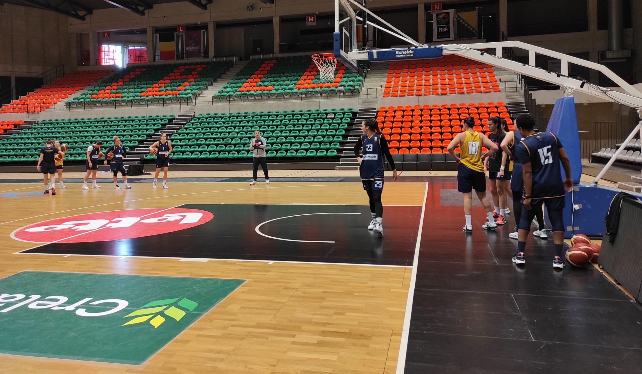 Bh. košarkašice se pripremaju za meč protiv Belgije, upitan nastup Dragane Zubac