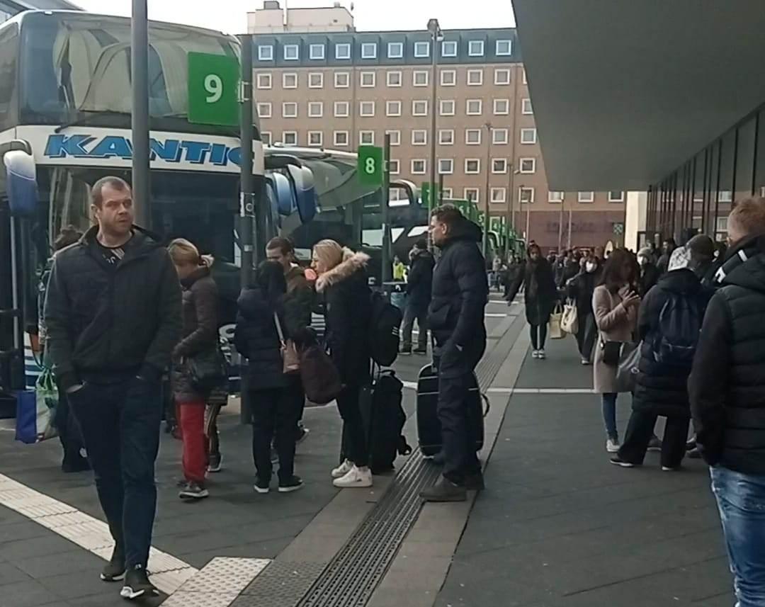 U Frankfurtu kao u BiH: Autobuska stanica puna prevoznika i putnika iz naše zemlje