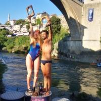 Karlson i Himeno ponosni na svoje maestralne skokove u Mostaru