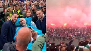 Nevjerovatne scene u Roterdamu: Doveli smrtno bolesne navijače na proslavu titule, grad gori