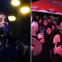 Video / Koncertom Džejle Ramović otvorena "Zima u Tuzli": Publika uživala u spektakularnoj atmosferi