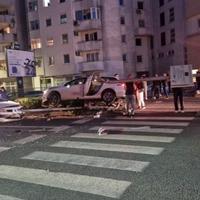 Jezive fotografije iz Mostara: Slupani automobili, ima više povrijeđenih!