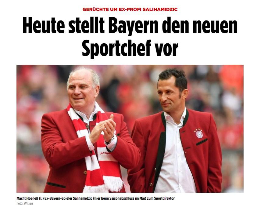Zvanično: Salihamidžić novi sportski direktor Bayerna