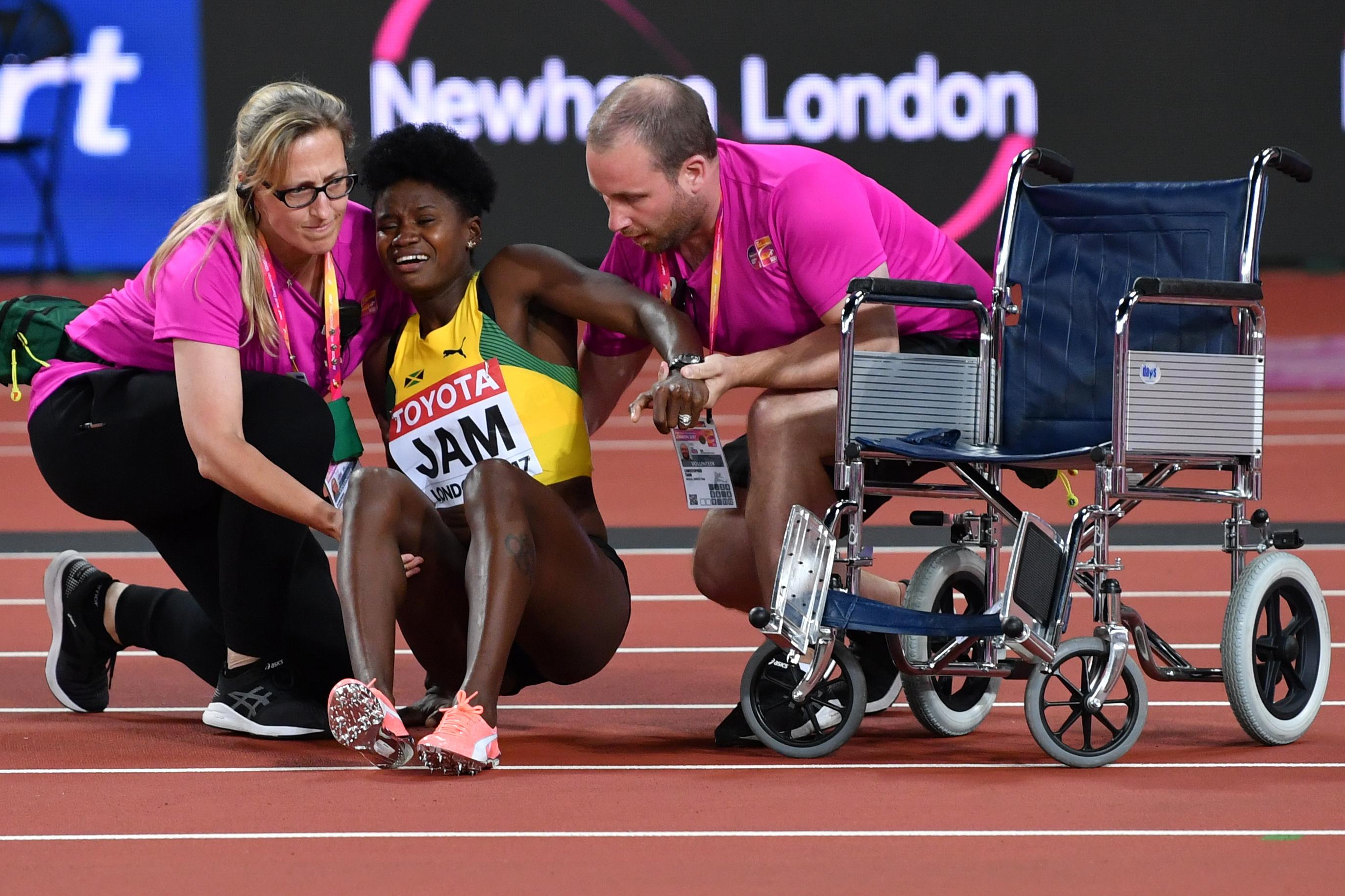 Bolt nije jedini: I ženska štafeta Jamajke zbog povrede ostala bez medalje
