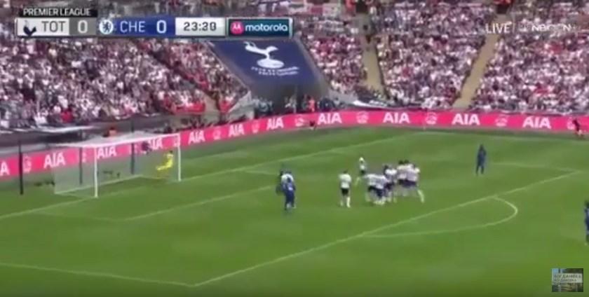 Svi su ustali na Wembleyu nakon gola Marcosa Alonsa: Pogledajte kakvom golčinom je doveo Chelsea u vodstvo