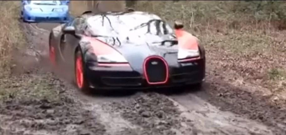 Pogledajte kako se Ferrari, Lamborghini i Bugati ponašaju u blatu