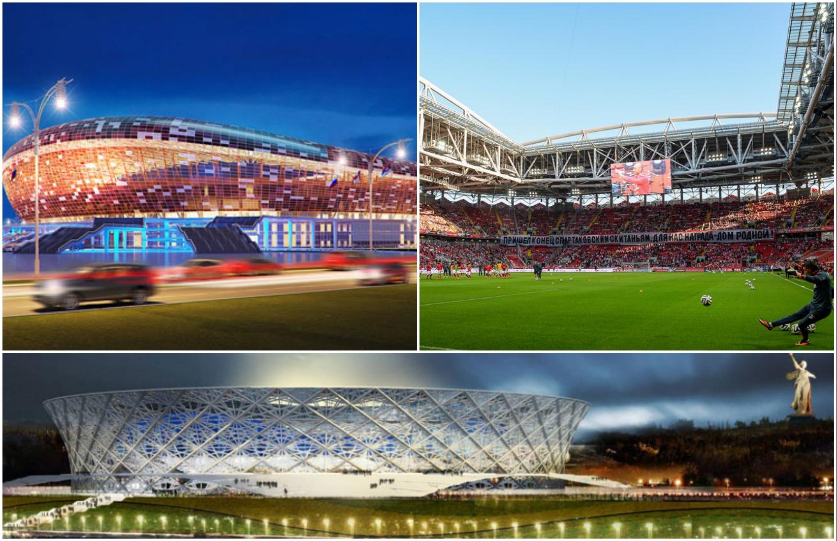 Nevjerovatne arene: Na ovih 11 stadiona će se 2018. igrati Mundijal u Rusiji