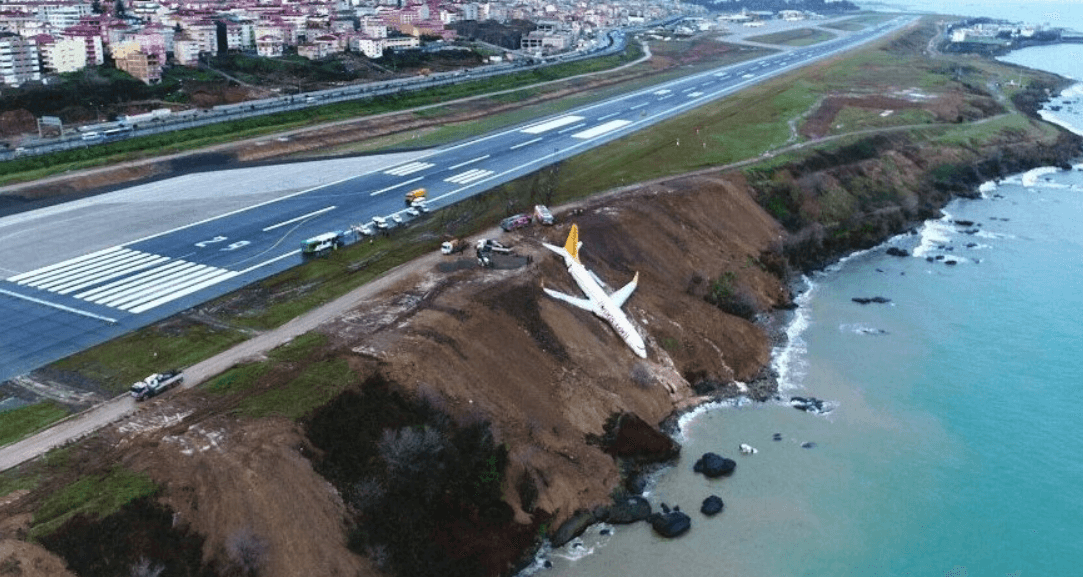 Drama u Turskoj: Prilikom slijetanja avion umalo završio u Crnom moru