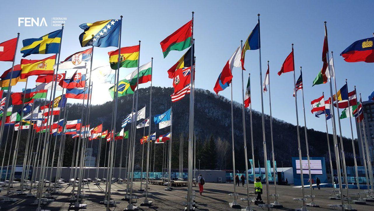 Zimske olimpijske igre: U Pjongčangu podignuta zastava BiH