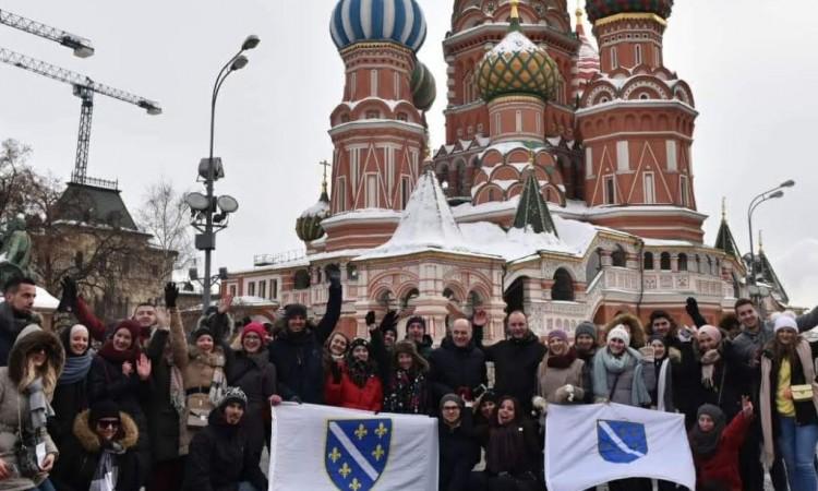 Iz Moskve 700 studenata čestitalo Dan nezavisnosti BiH