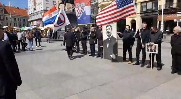 Zagreb: Desničari marširali centrom grada