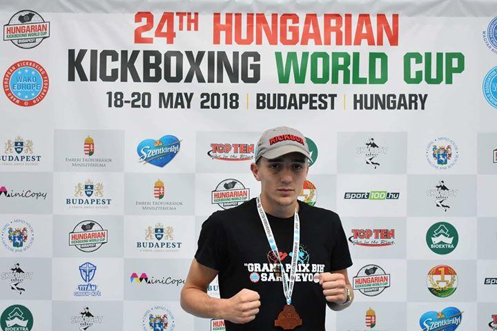 Edin Sinanović na Svjetskom kupu u Budimpešti osvojio bronzu