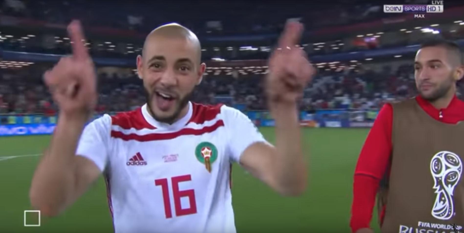 Fudbaler Maroka u prijenosu uživo jasno pokazao šta misli o VAR-u