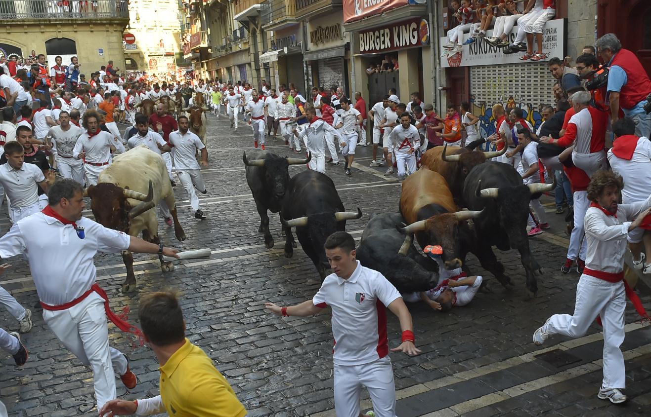 Pamplona: Tokom posljednje utrke s bikovima povrijeđeno šest osoba