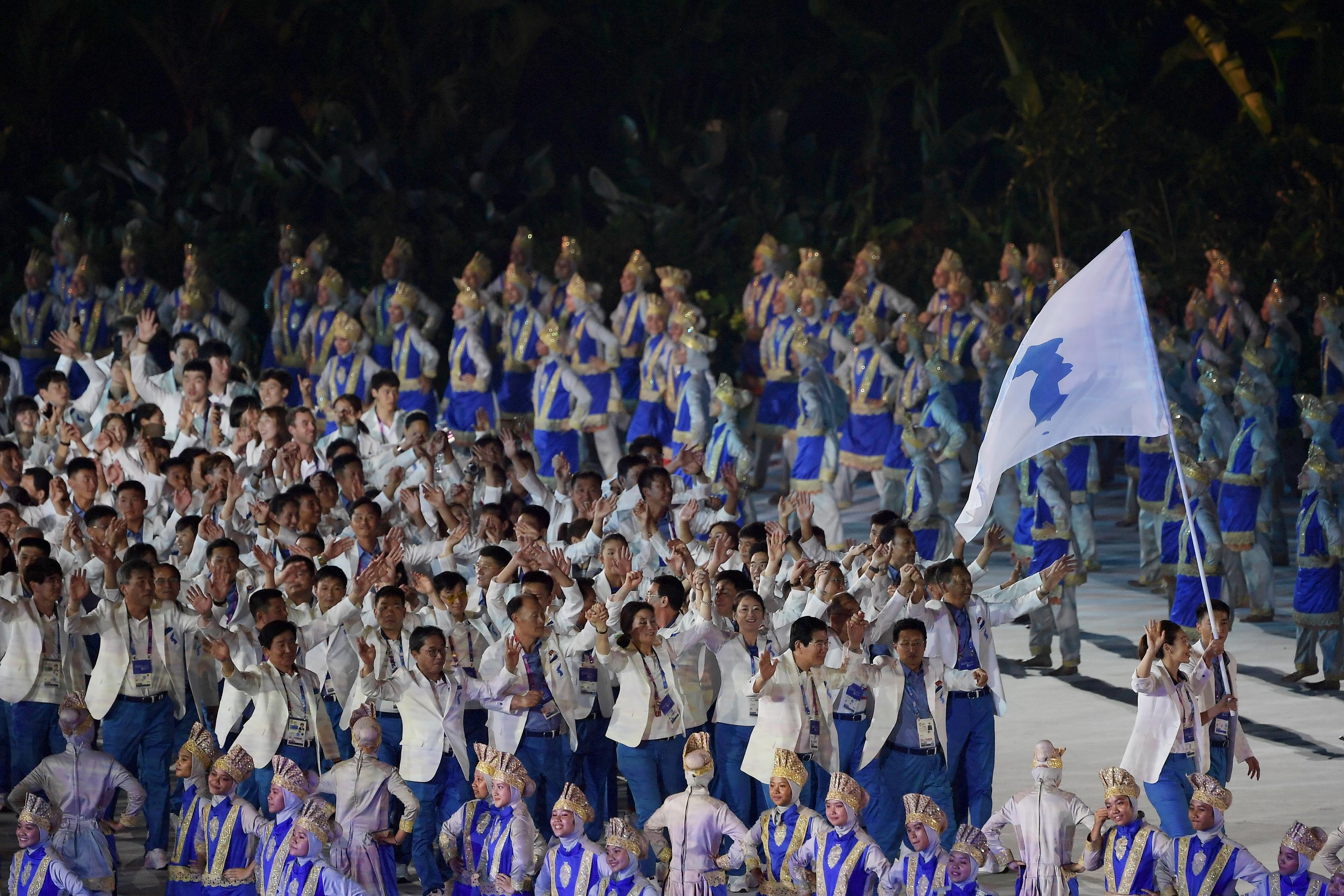 Historija: Sportisti iz Sjeverne i Južne Koreje izašli zajedno na ceremoniji otvorenja Azijskih igara