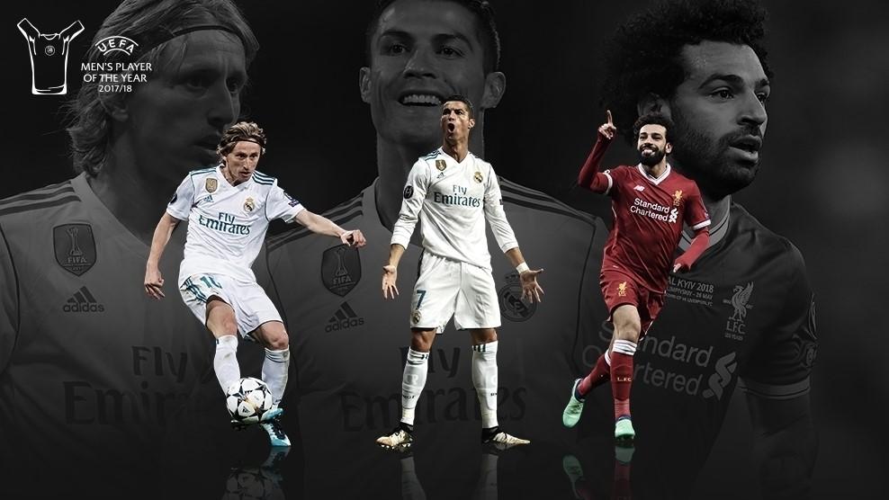 UEFA izabrala: Modrić, Ronaldo i Salah u borbi za najboljeg igrača Evrope