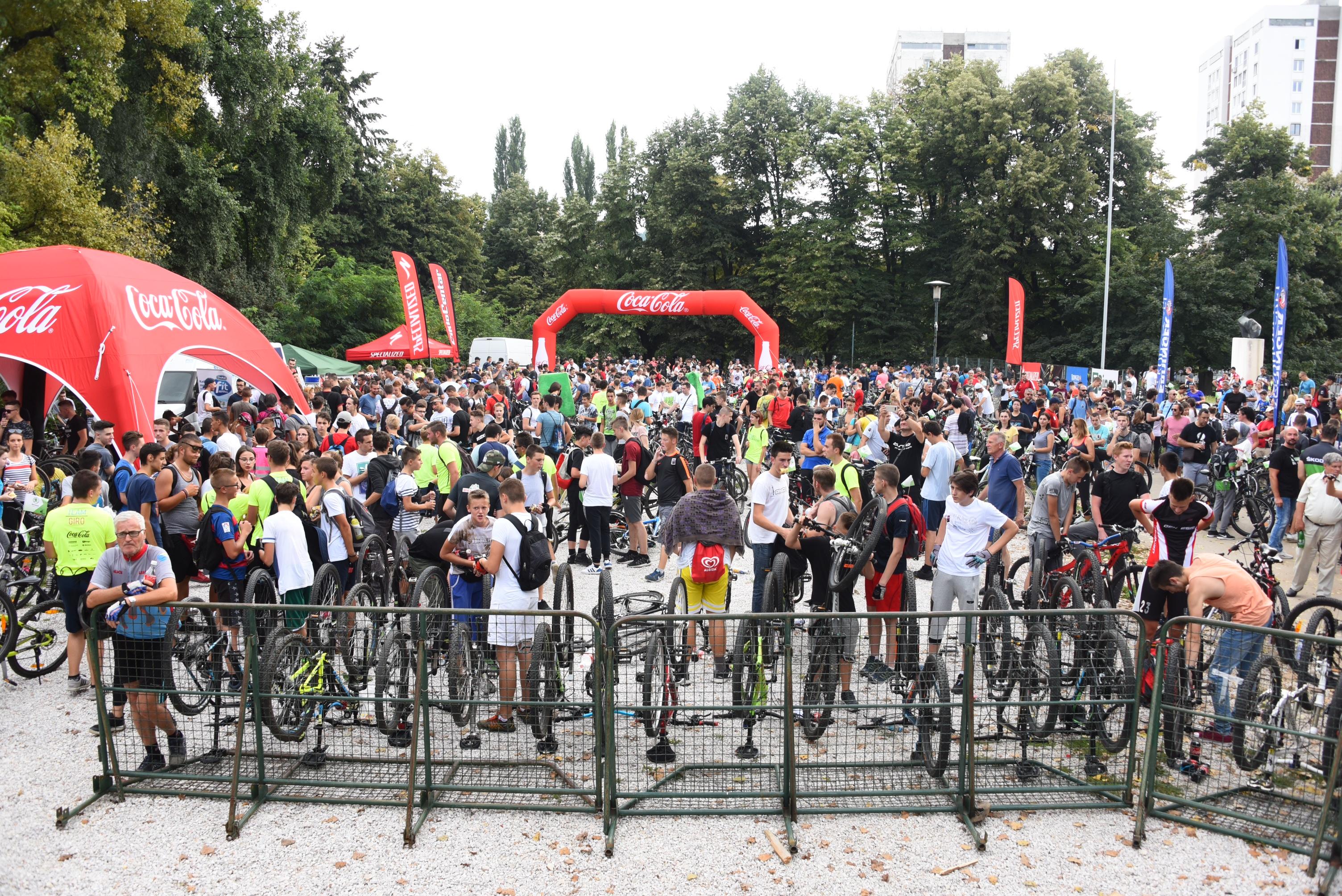 Dvije hiljade biciklista na utrci "Giro di Sarajevo"
