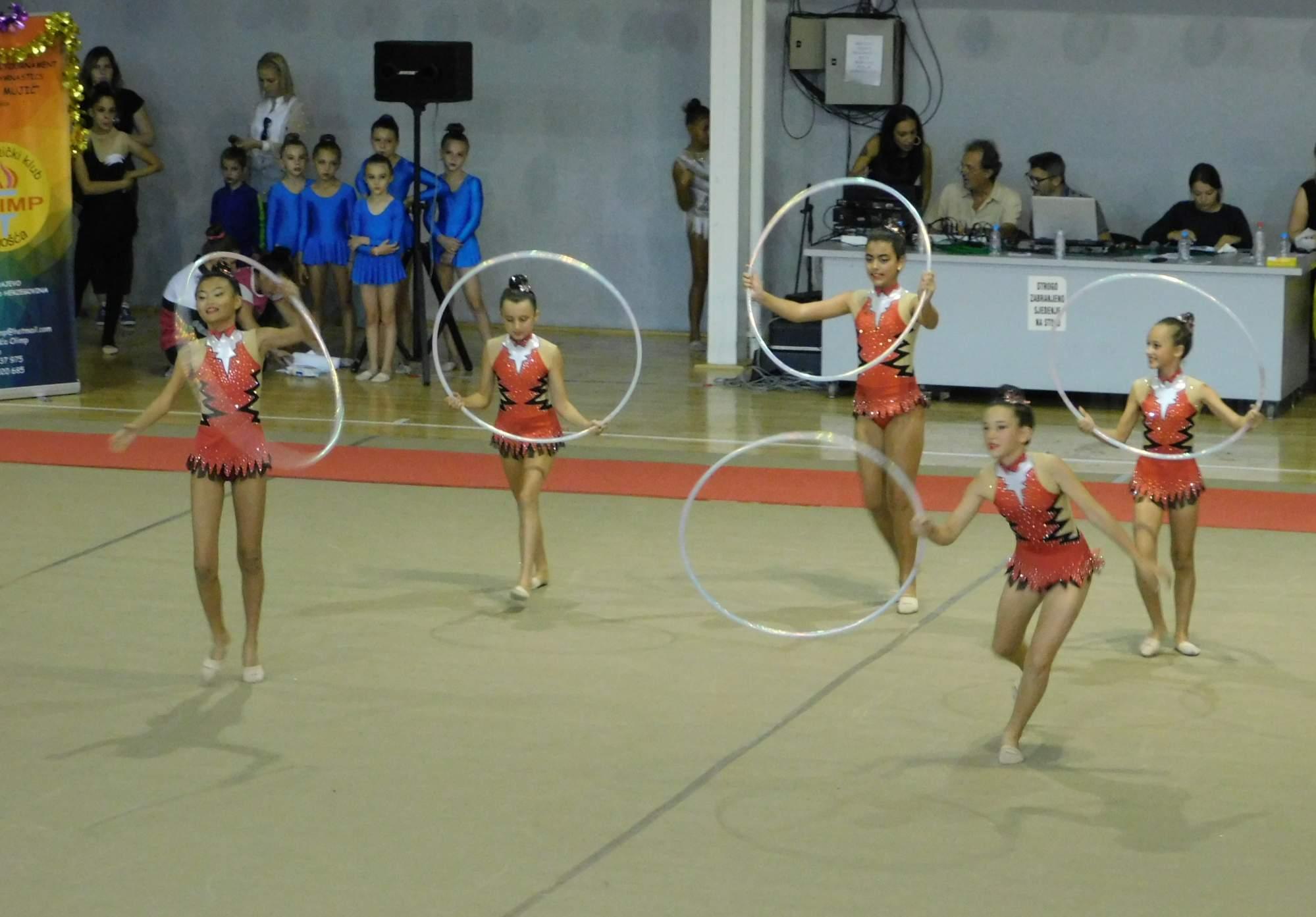 U Vogošći održan 8. međunarodni turnir u ritmičkoj gimnastici "Ševala Mujić"