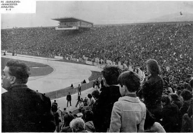 Prepun stadion Koševo 15. novembra 1967. - Avaz