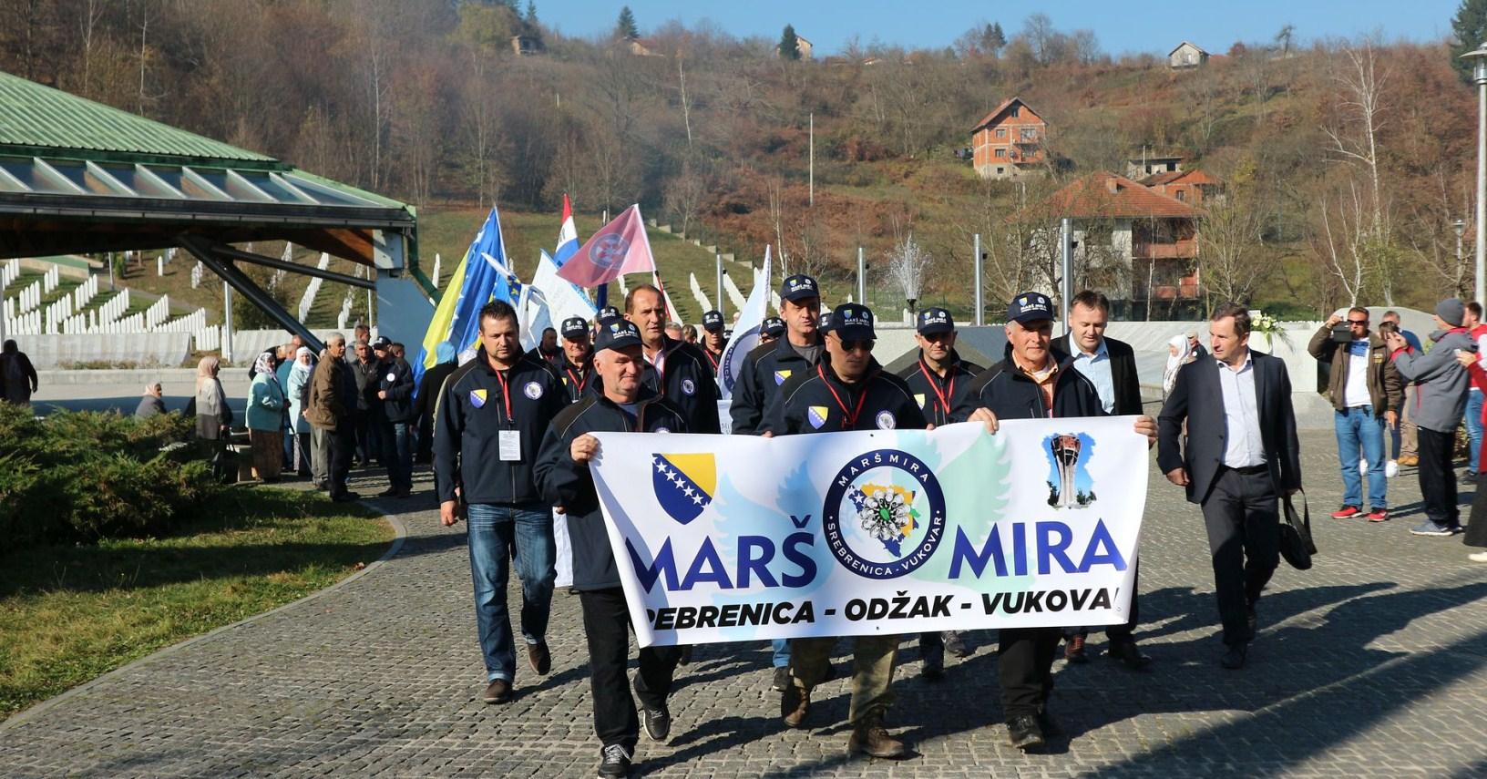 „Marš mira Potočari - Odžak - Vukovar“ stigao na odredište