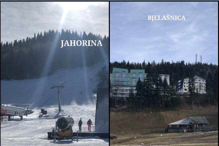 Pogledajte kako danas izgledaju Jahorina i Bjelašnica, razlika je nevjerovatna