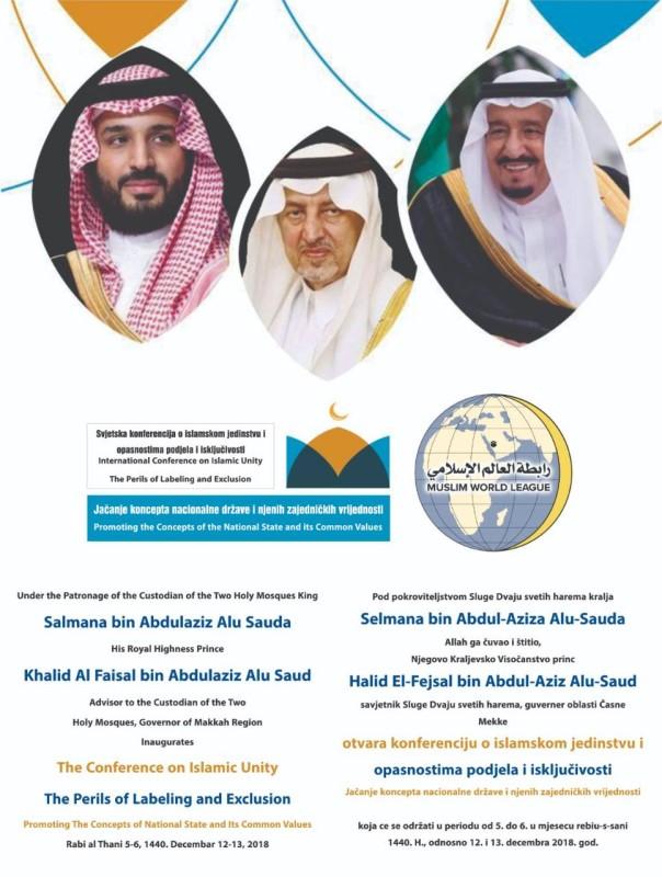 Pokrovitelj konferencije je saudijski kralj - Avaz
