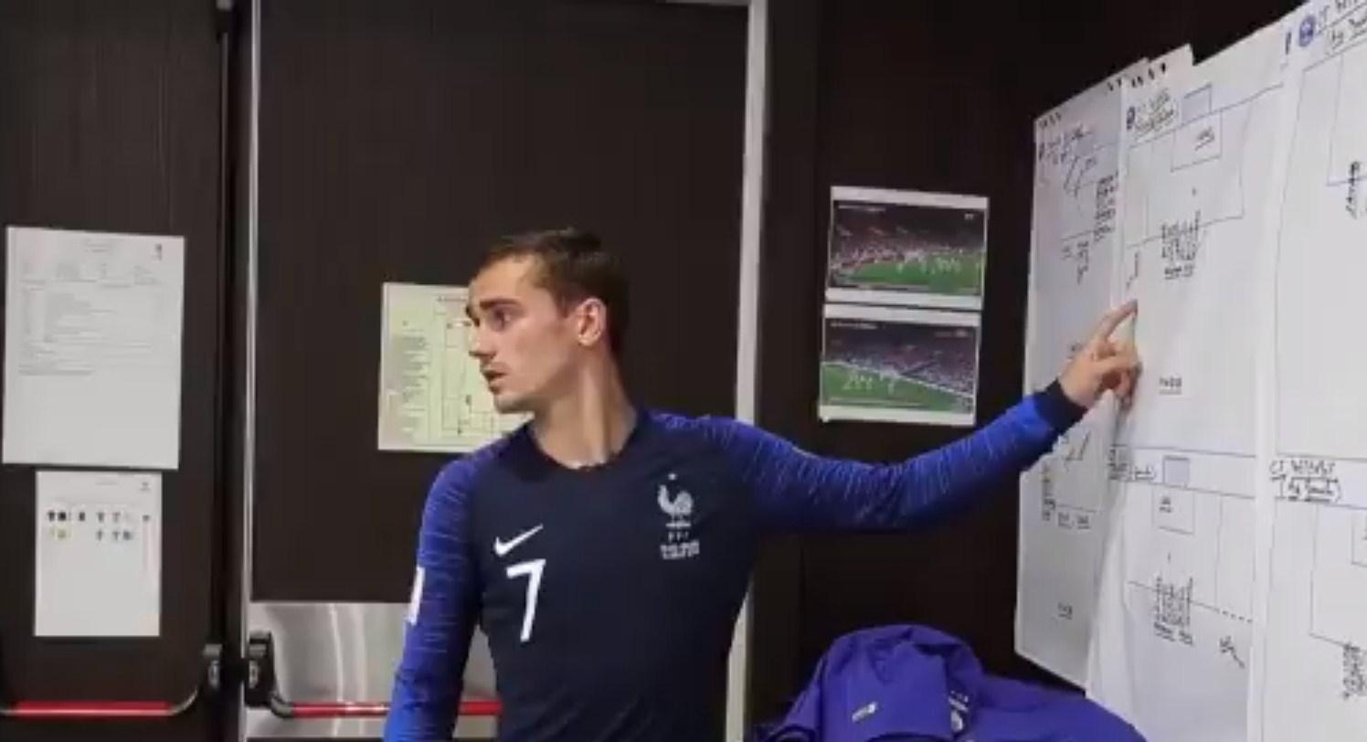 Francuzi objavili video s poluvremena finala SP-a, Grizman kao učitelj