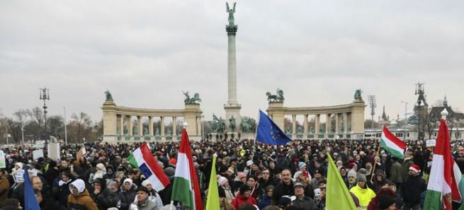 Mađari protestuju zbog promjene zakona o radu