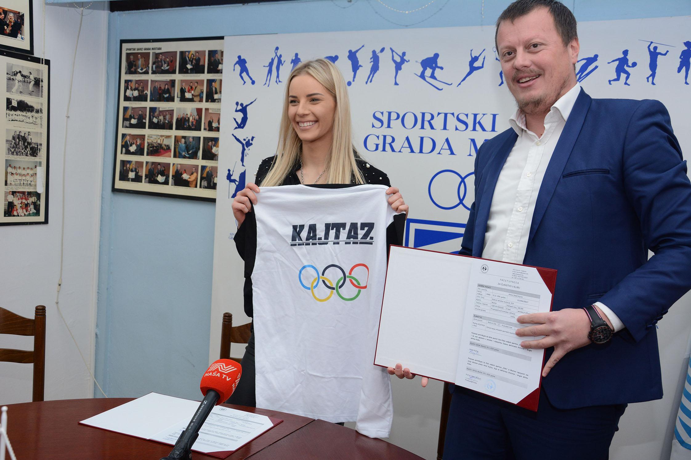 Kajtaz se vratila u rodni Mostar i potpisala ugovor sa KVS Orka