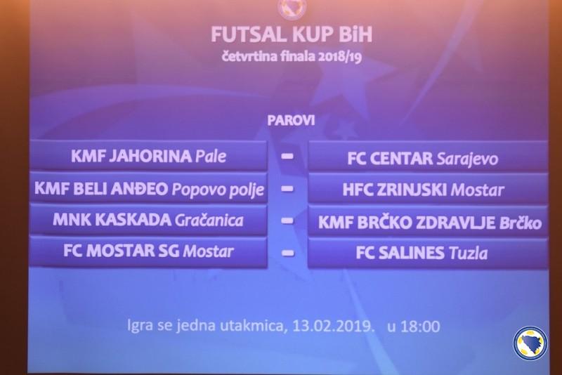 Sarajevo: Poznati parovi četvrtfinala Kupa BiH u futsalu - Avaz