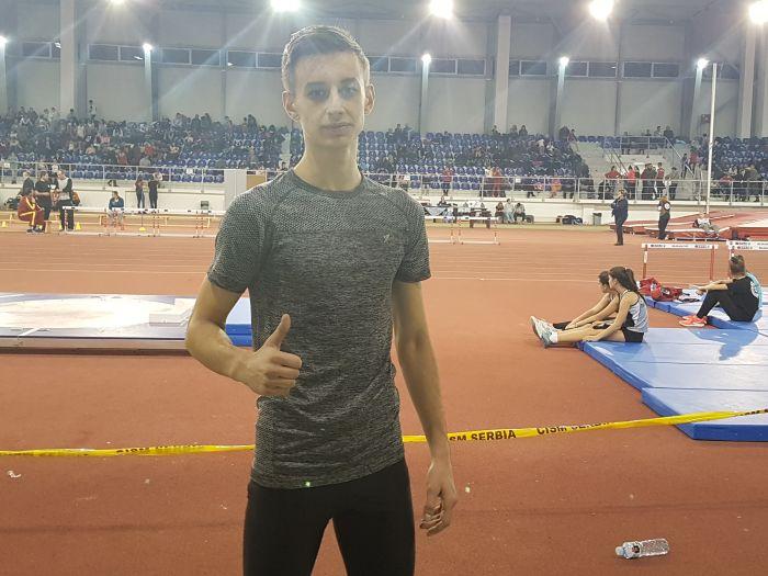 Vejzović: Odbranio naslov državnog prvaka na 60 metara u juniorskoj konkurenciji - Avaz