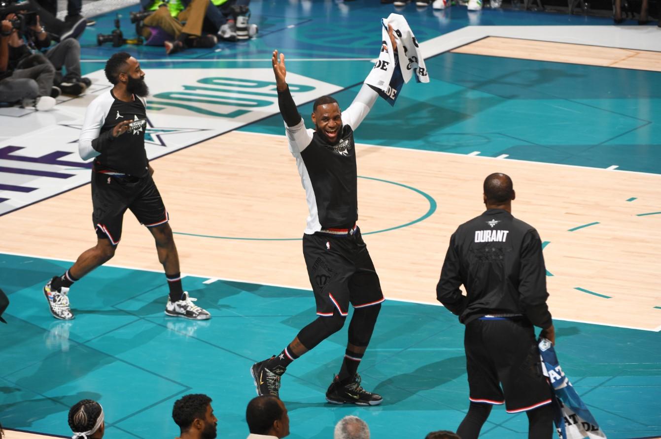 NBA Ol-star: Lebron i društvo slavili pobjedu - Avaz