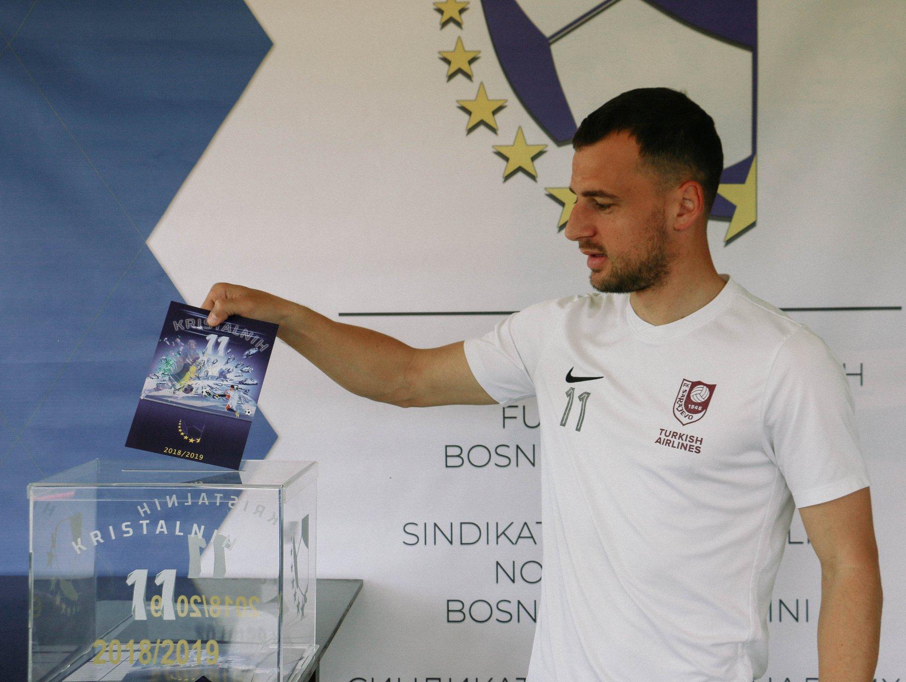 Igrači FK Sarajevo započeli ovogodišnje glasanje za izbor "Kristalnih 11"