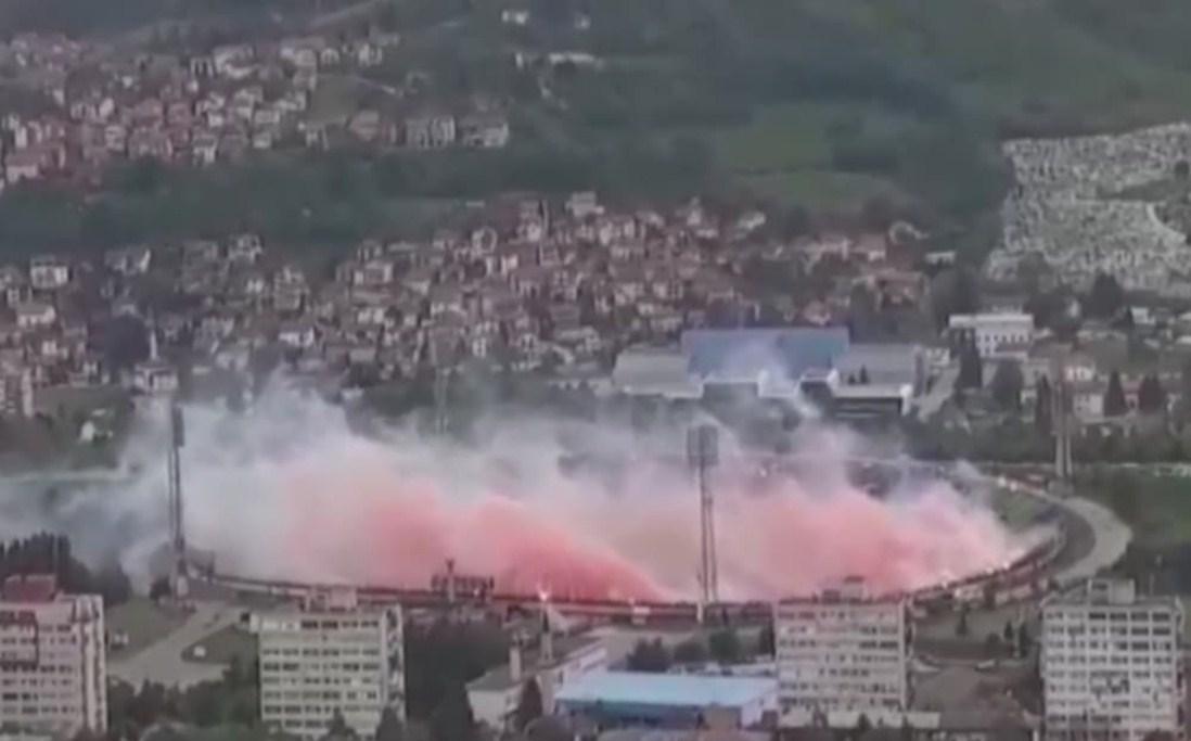 Stadion Koševo nakon utakmice - Avaz