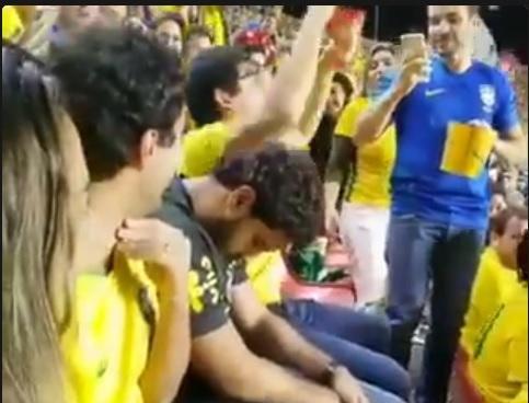 Bazil: Navijač zaspao tokom utakmice - Avaz