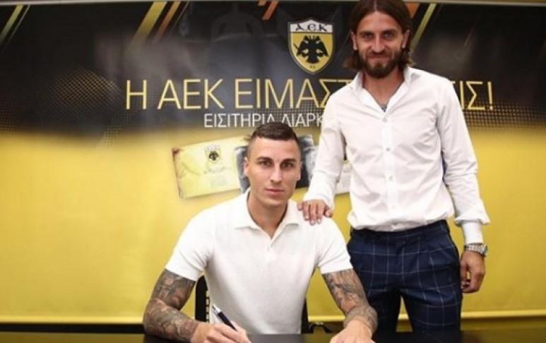 Ognjen Vranješ se vratio u staro jato: Potpisao jednogodišnju posudbu s AEK-om