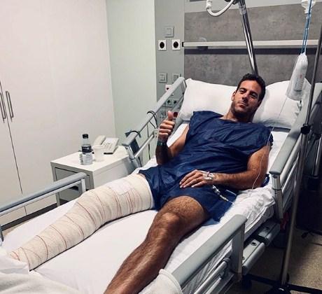 Argentinski teniser Del Potro nakon operacije objavio fotografiju na Instagramu