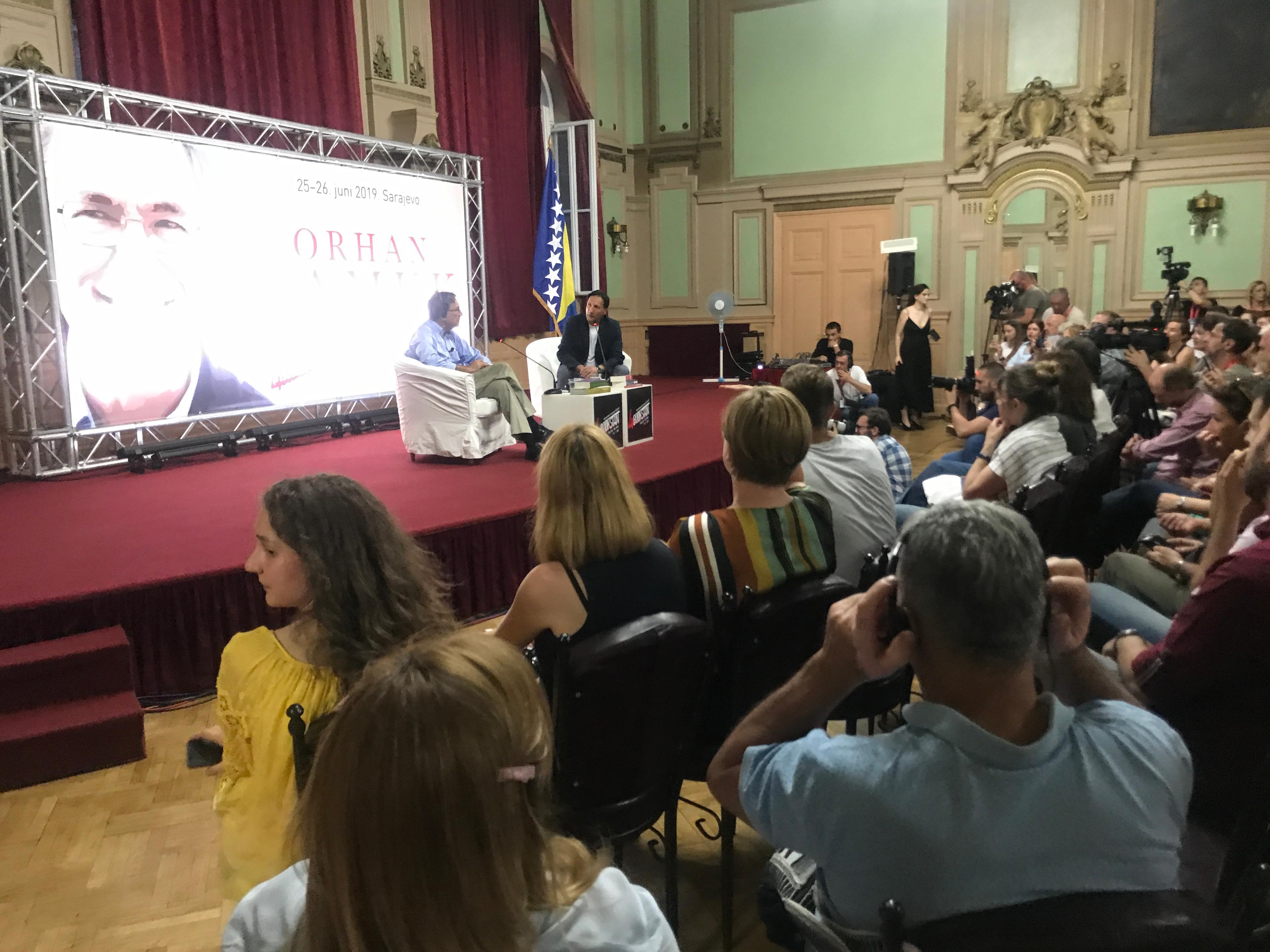 Nobelovac Orhan Pamuk upriličio razgovor u Sarajevu: Nisam opsjednut Istanbulom