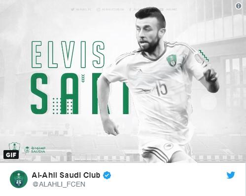 El-Ahli predstavio Elvisa Sarića, odšteta 1,5 miliona dolara