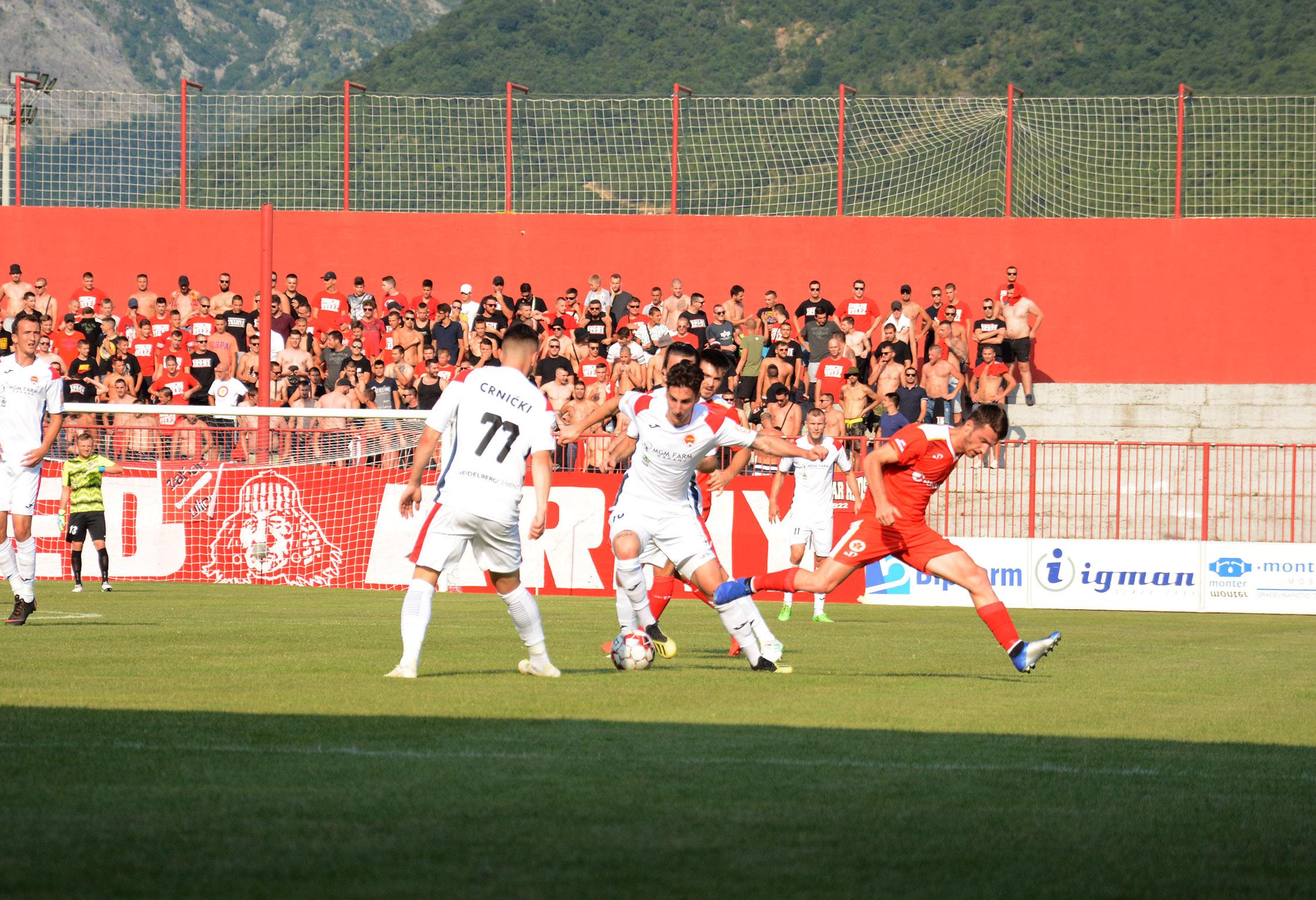 Detalj s utakmice u Mostaru - Avaz