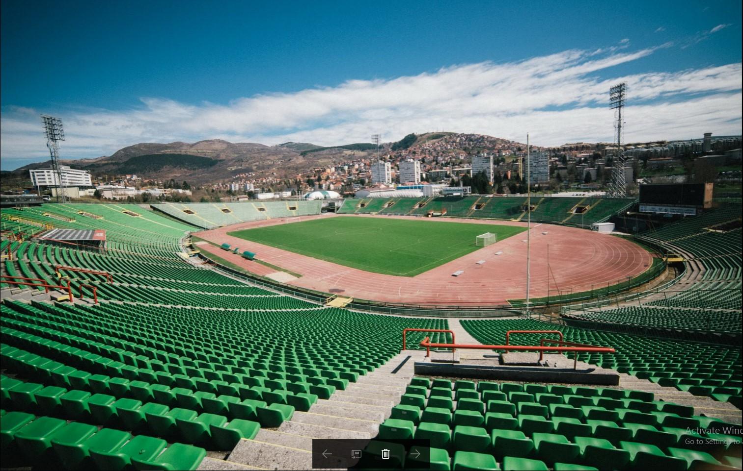 Hoće li Olimpijski stadion “Asim  Ferhatović Hase” iduće godine biti  spreman za evropske utakmice - Avaz