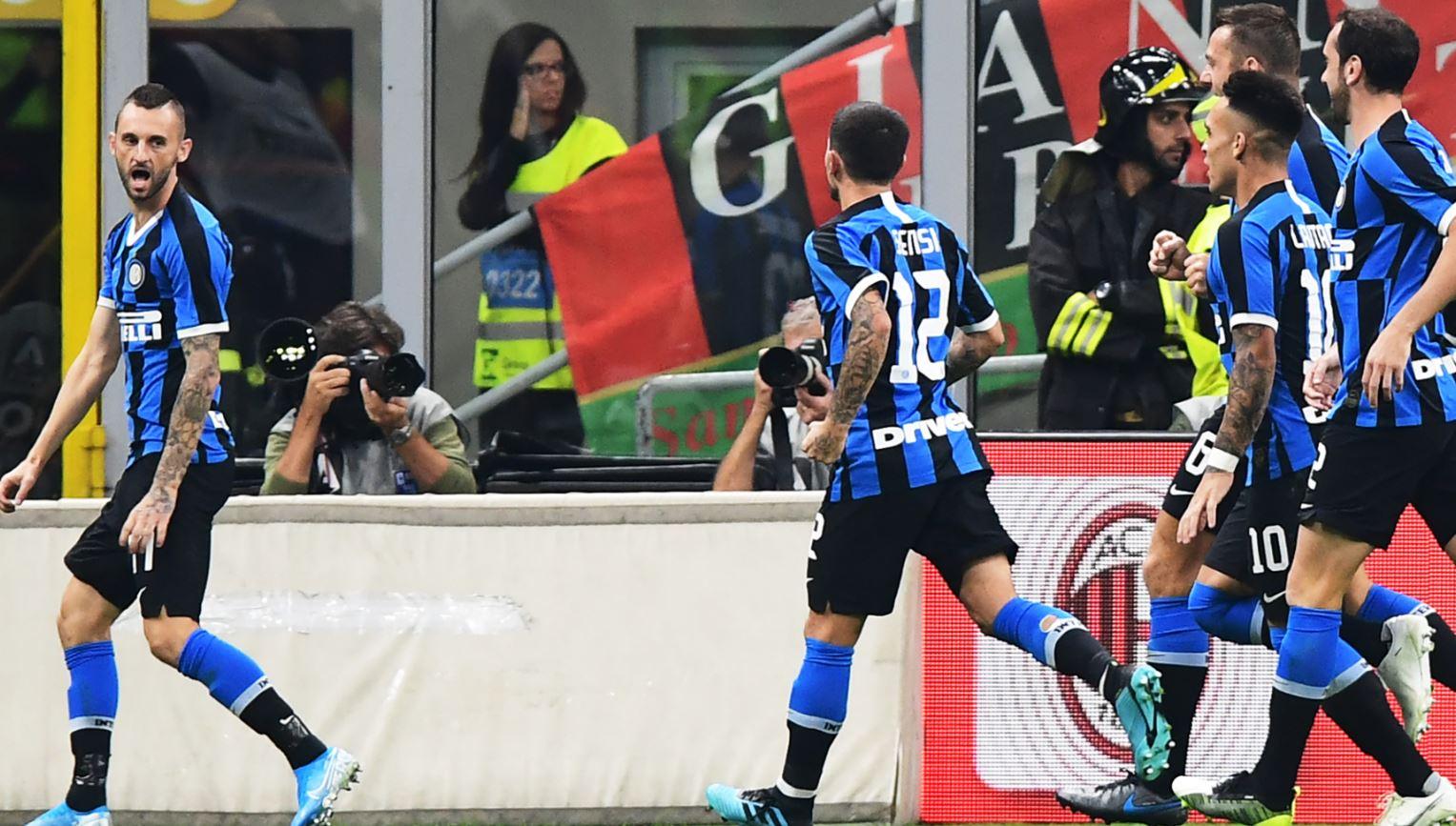 Brozović i Lukaku pogađali za Inter u velikoj pobjedi nad Milanom