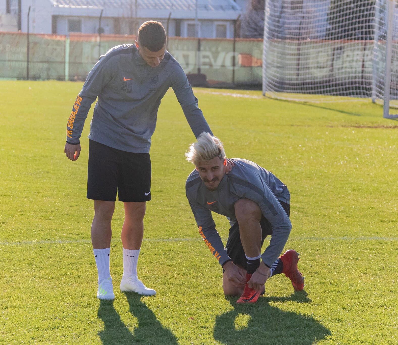 Stanojević (desno):  Utakmice mi naravno fale, ovo mi je najduža pauza i najnezgodnija povreda otkako se bavim fudbalom - Avaz