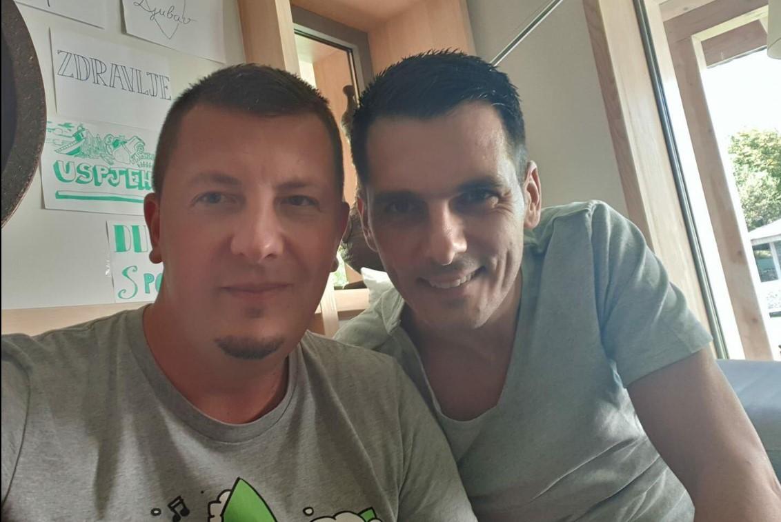 Ismar Hadžibajrić u posjeti: Spahić izgubio nekoliko kilograma - Avaz