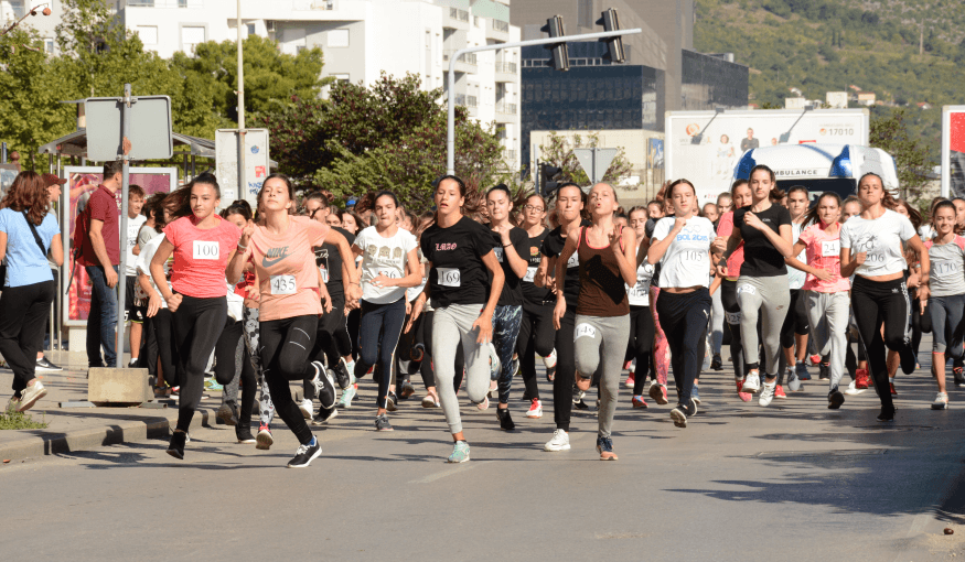 Osnovci trčali u sklopu kampanje "Dani srca"
