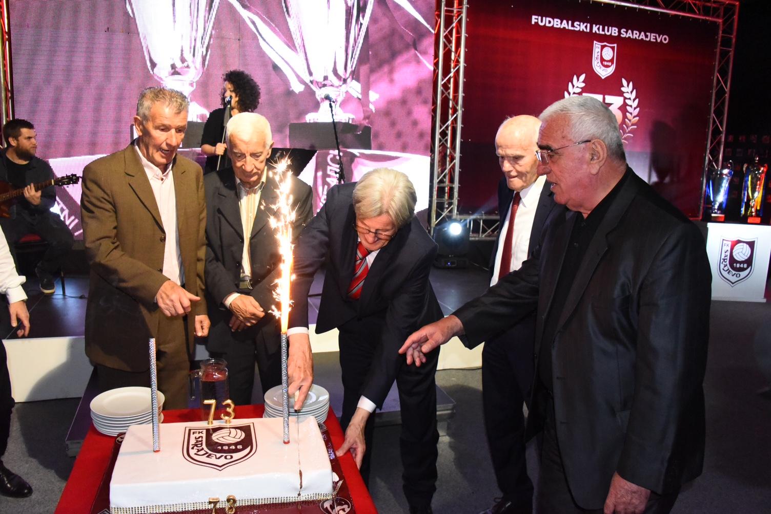 Brojni gosti na proslavi 73. rođendana FK Sarajevo - Avaz